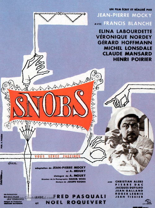 Snobs! - French Movie Poster
