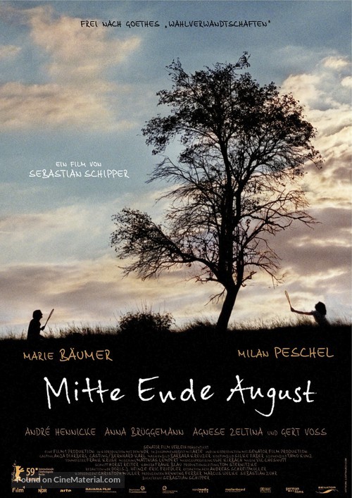 Mitte Ende August - German Movie Poster