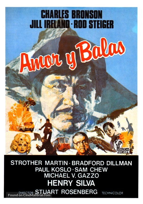 Love and Bullets - Spanish Movie Poster