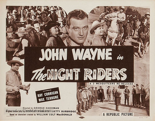 The Night Riders - Re-release movie poster
