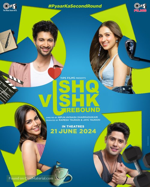 Ishq Vishk Rebound - Indian Movie Poster