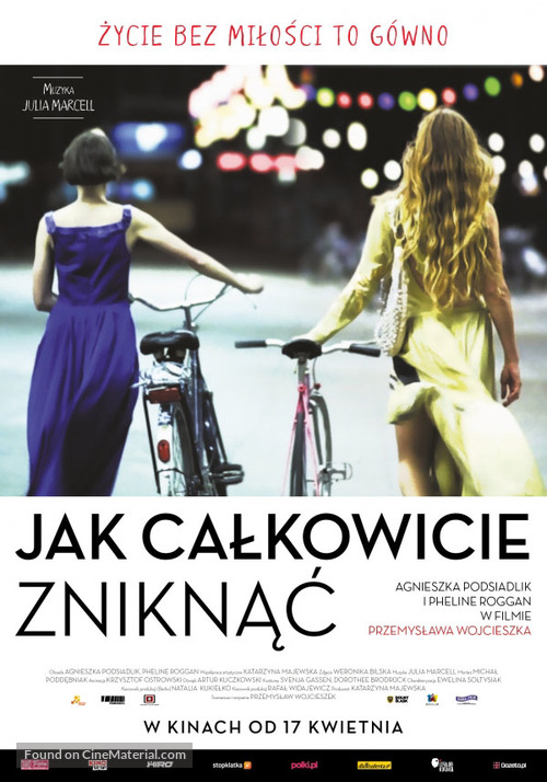 Jak calkowicie zniknac - Polish Movie Poster