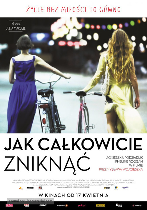 Jak calkowicie zniknac - Polish Movie Poster