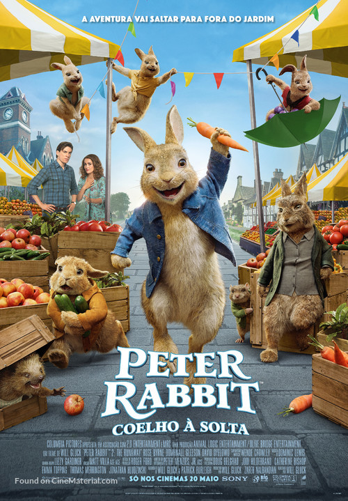 Peter Rabbit 2: The Runaway - Portuguese Movie Poster