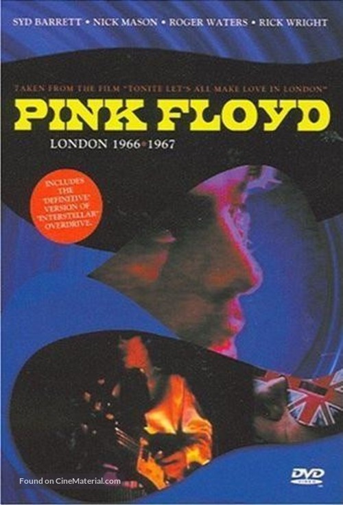 Pink Floyd London &#039;66-&#039;67 - British DVD movie cover