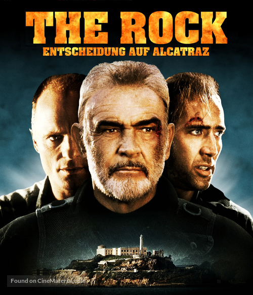 The Rock - German Blu-Ray movie cover