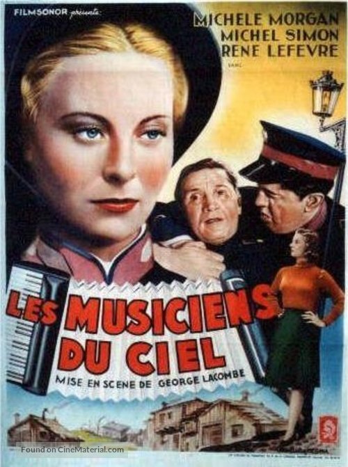 Musiciens du ciel, Les - French Movie Poster