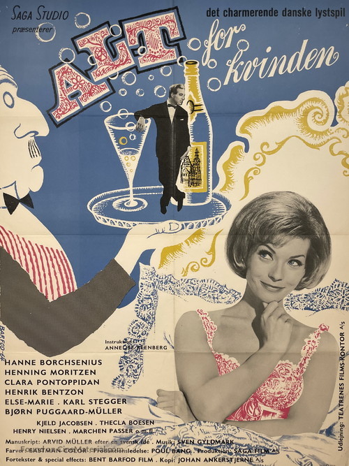 Man About Town - Danish Movie Poster