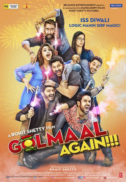 Golmaal Again - Indian Movie Poster