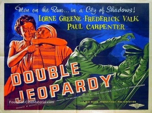 Double Jeopardy - British Movie Poster