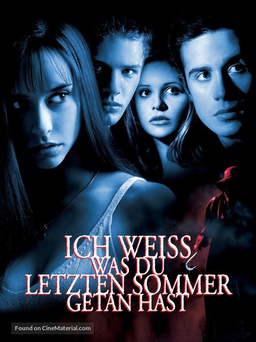 I Know What You Did Last Summer - German Movie Cover