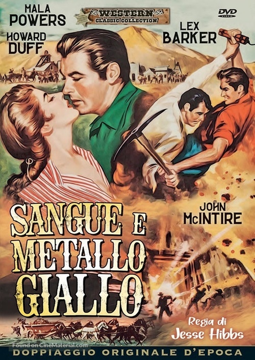 The Yellow Mountain - Italian DVD movie cover