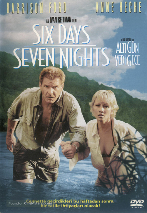 Six Days Seven Nights - Turkish DVD movie cover