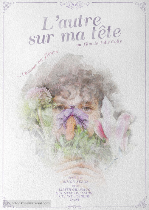 L&#039;autre sur ma t&ecirc;te - French Movie Poster