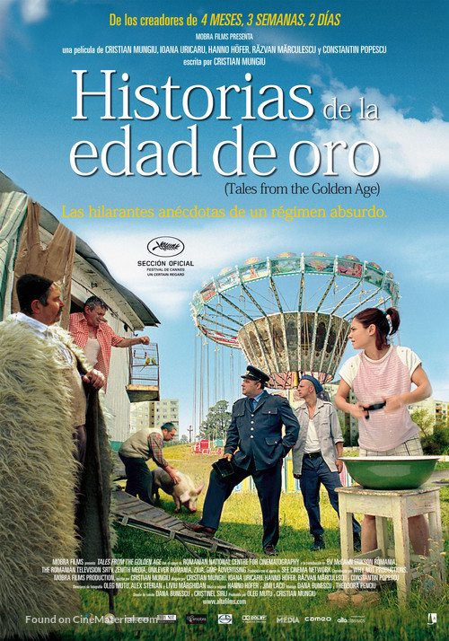 Amintiri din epoca de aur - Spanish Movie Poster