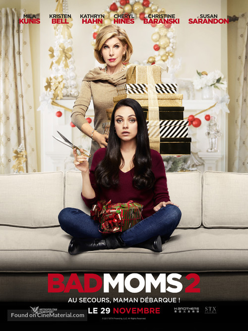 A Bad Moms Christmas - French Movie Poster