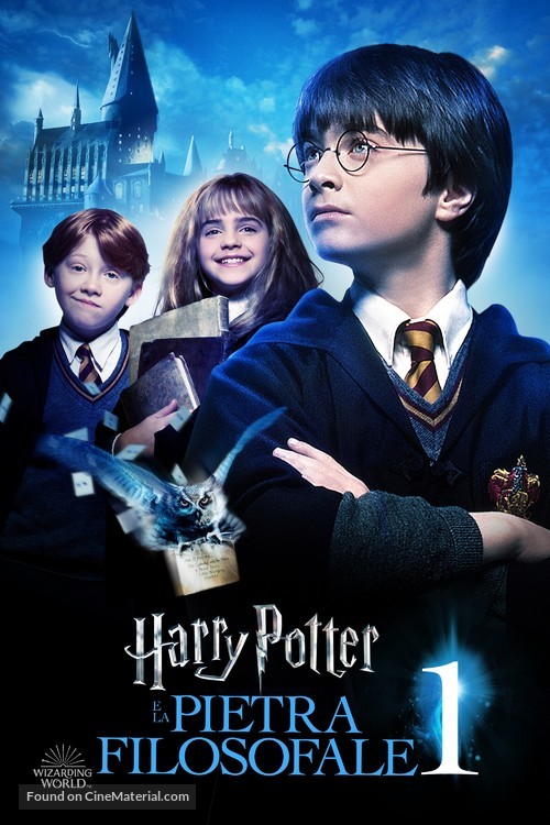 Harry Potter and the Philosopher&#039;s Stone - Italian Video on demand movie cover