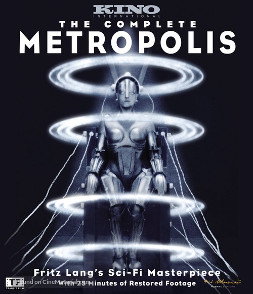 Metropolis - Blu-Ray movie cover