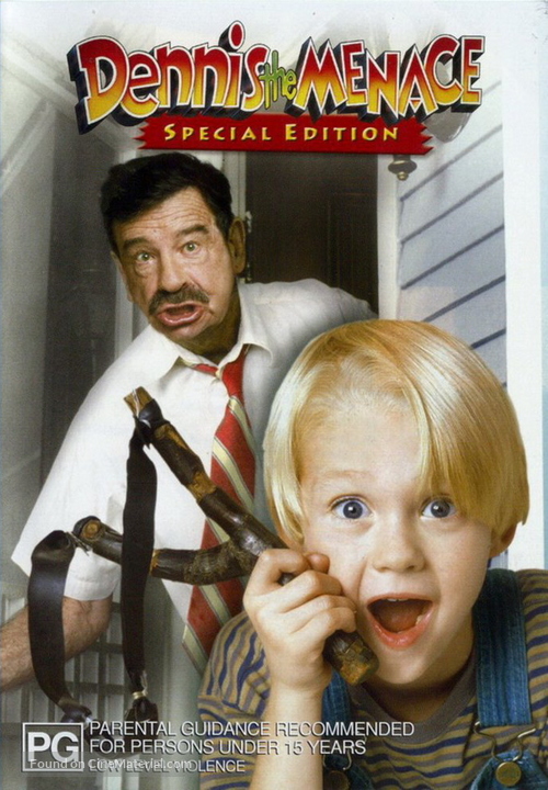 Dennis the Menace - Australian DVD movie cover