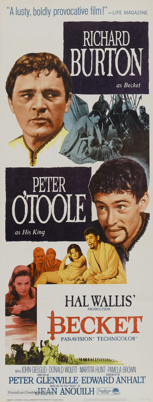 Becket - Movie Poster