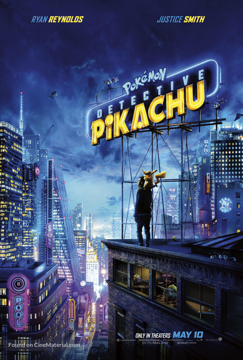 Pok&eacute;mon: Detective Pikachu - Movie Poster