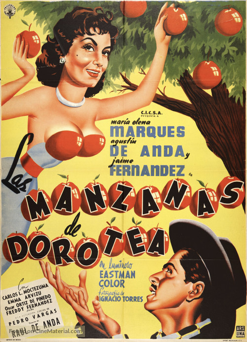 Las manzanas de Dorotea - Mexican Movie Poster