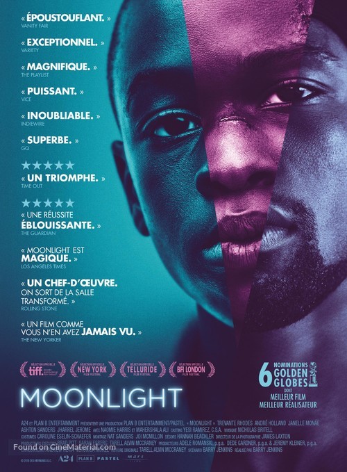 Moonlight - French Movie Poster