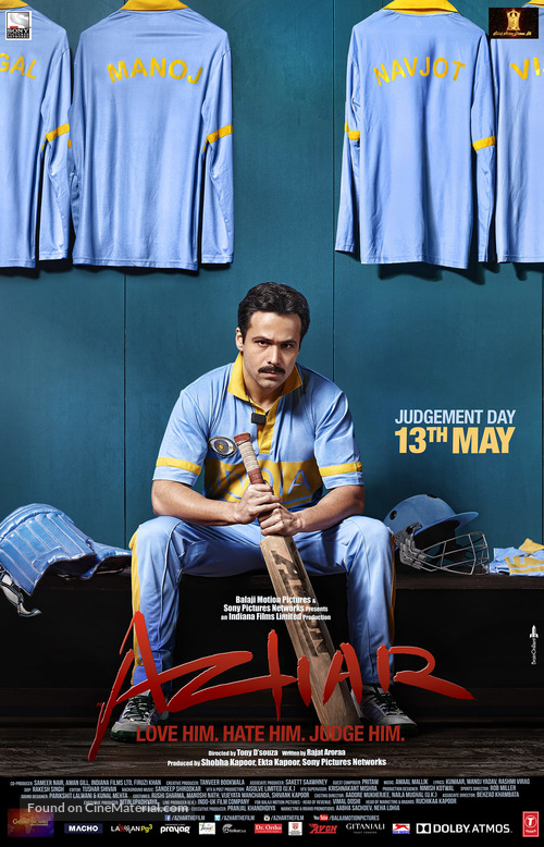 Azhar - Indian Movie Poster