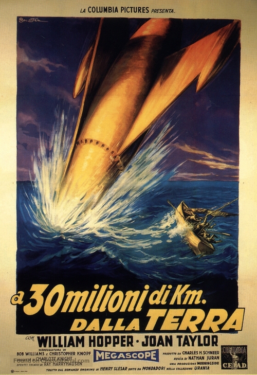 20 Million Miles to Earth - Italian Movie Poster