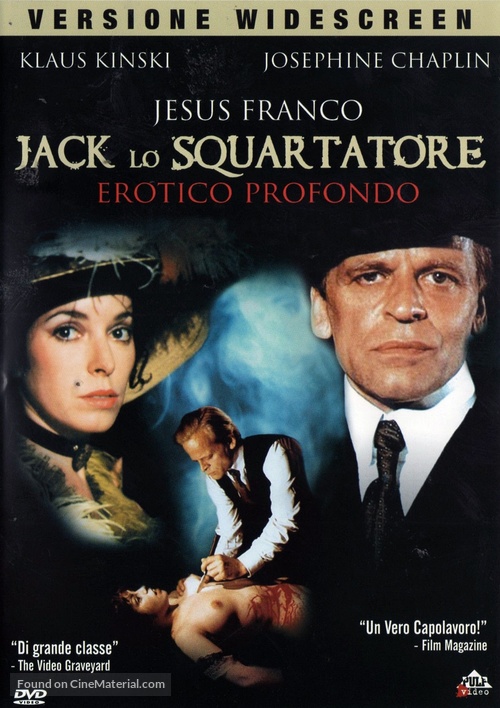 Jack the Ripper - Italian DVD movie cover