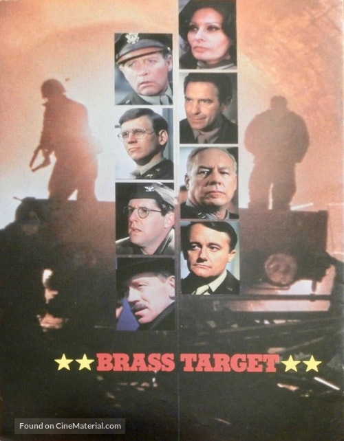 Brass Target - Japanese Movie Poster