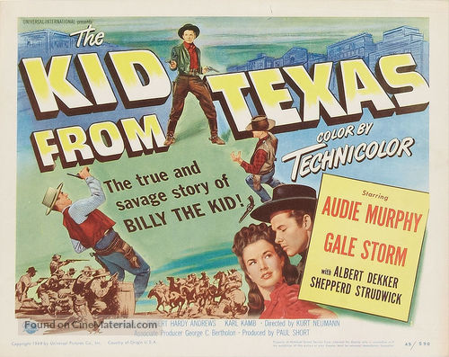 The Kid from Texas - Movie Poster