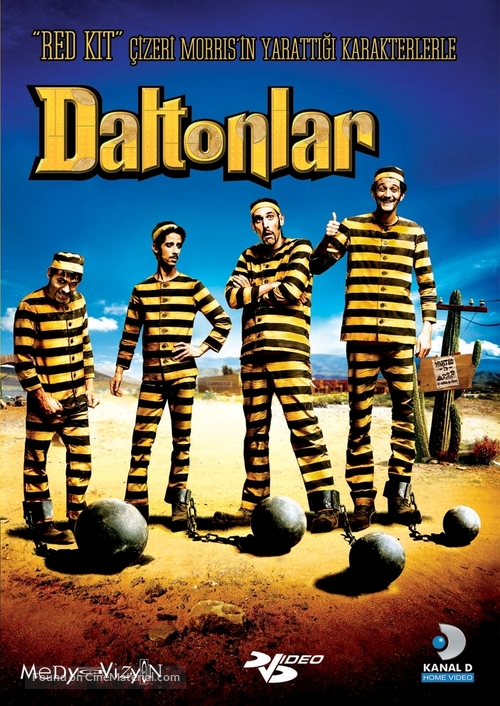 Les Dalton - Turkish Movie Cover