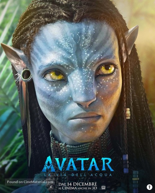 Avatar: The Way of Water - Italian Movie Poster