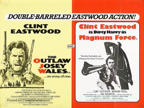 Magnum Force - British Combo movie poster