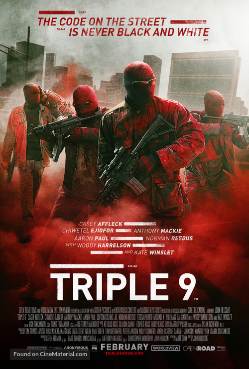 Triple 9 - Movie Poster