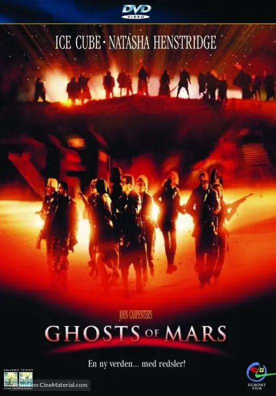 Ghosts Of Mars - Norwegian Movie Cover