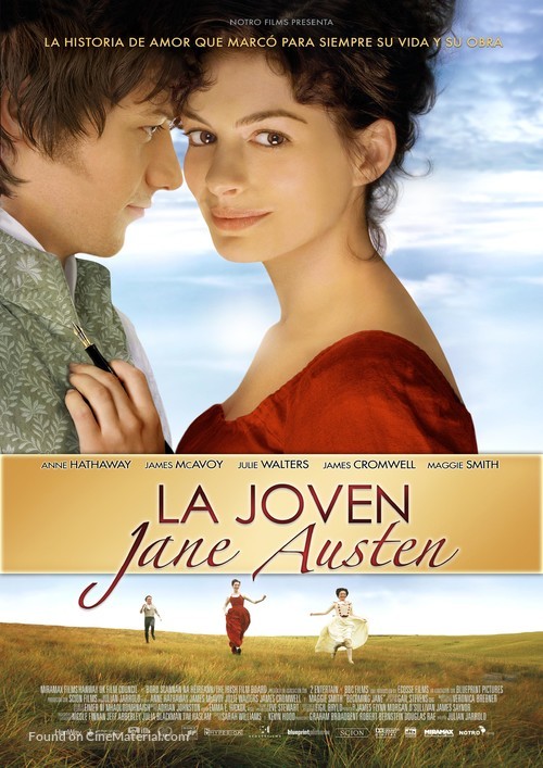 Becoming Jane - Spanish Movie Poster
