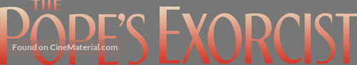 The Pope&#039;s Exorcist - Logo