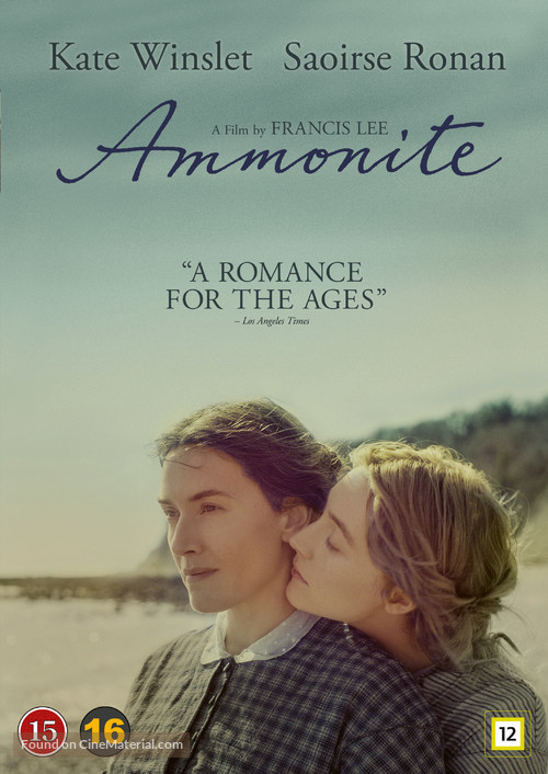 Ammonite - Danish DVD movie cover