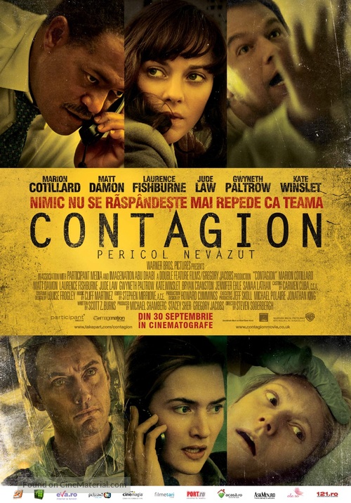 Contagion - Romanian Movie Poster