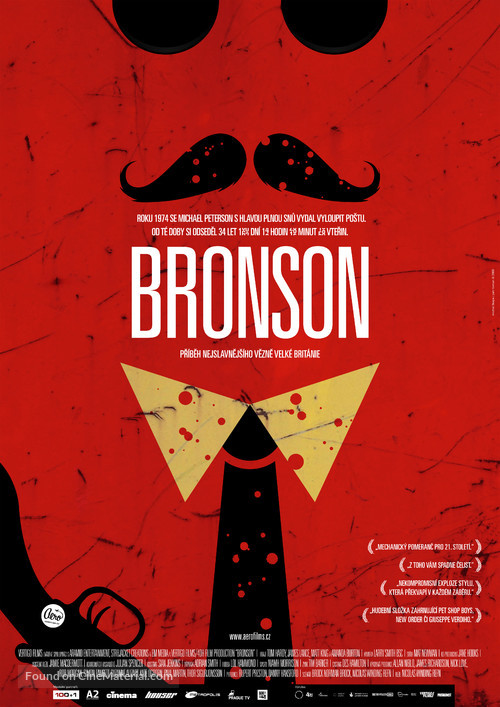 Bronson - Czech Movie Poster