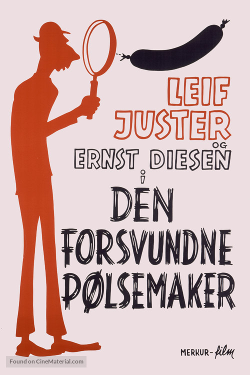 Den forsvundne p&oslash;lsemaker - Norwegian Movie Poster