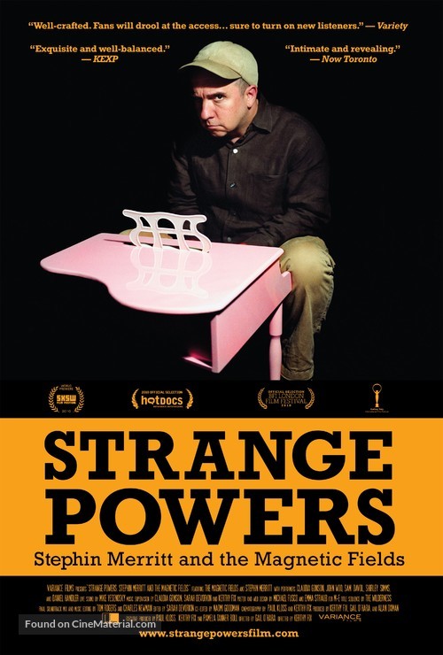 Strange Powers: Stephin Merritt and the Magnetic Fields - Movie Poster