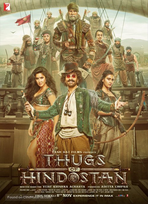 Thugs of Hindostan - Indian Movie Poster