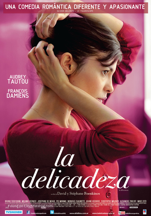 La d&eacute;licatesse - Argentinian Movie Poster