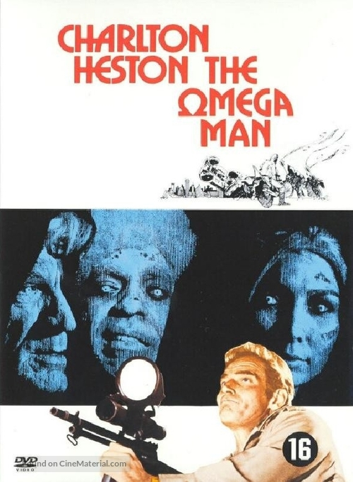 The Omega Man - Dutch DVD movie cover