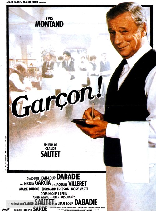 Gar&ccedil;on! - French Movie Poster