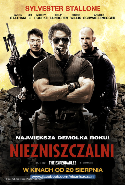 The Expendables - Polish Movie Poster