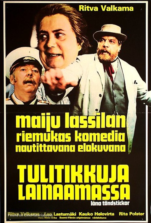 Za spichkami - Finnish Movie Poster